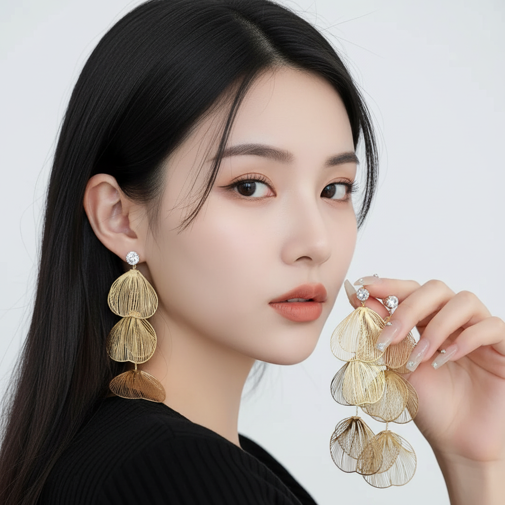Leaf Dangler Earrings