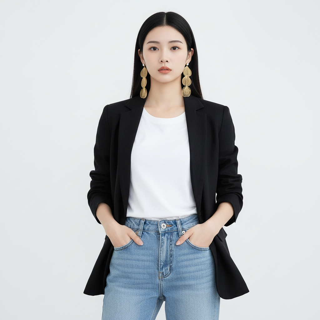 Leaf Dangler Earrings