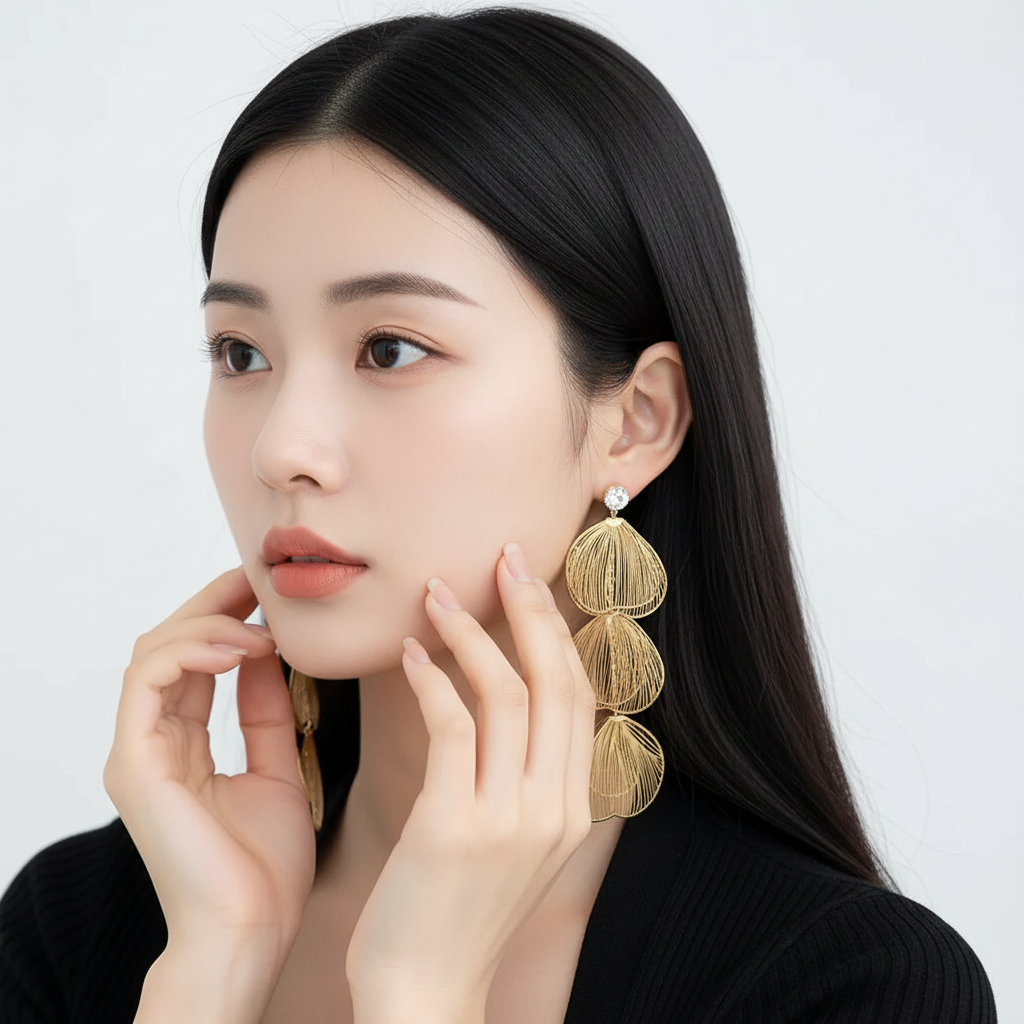 Leaf Dangler Earrings