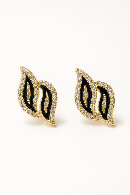 Leaf Stud Earrings