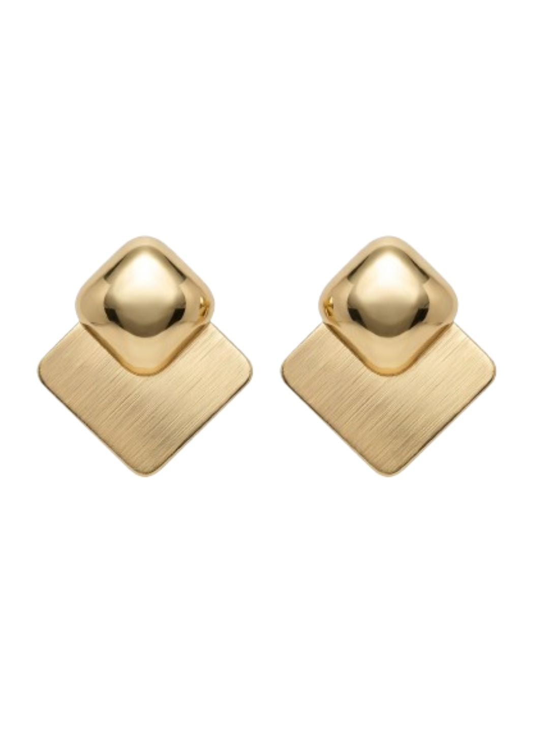 Convertible Geometric Design Earrings