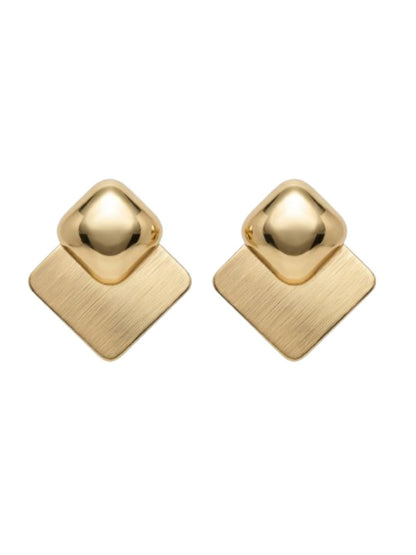 Convertible Geometric Design Earrings