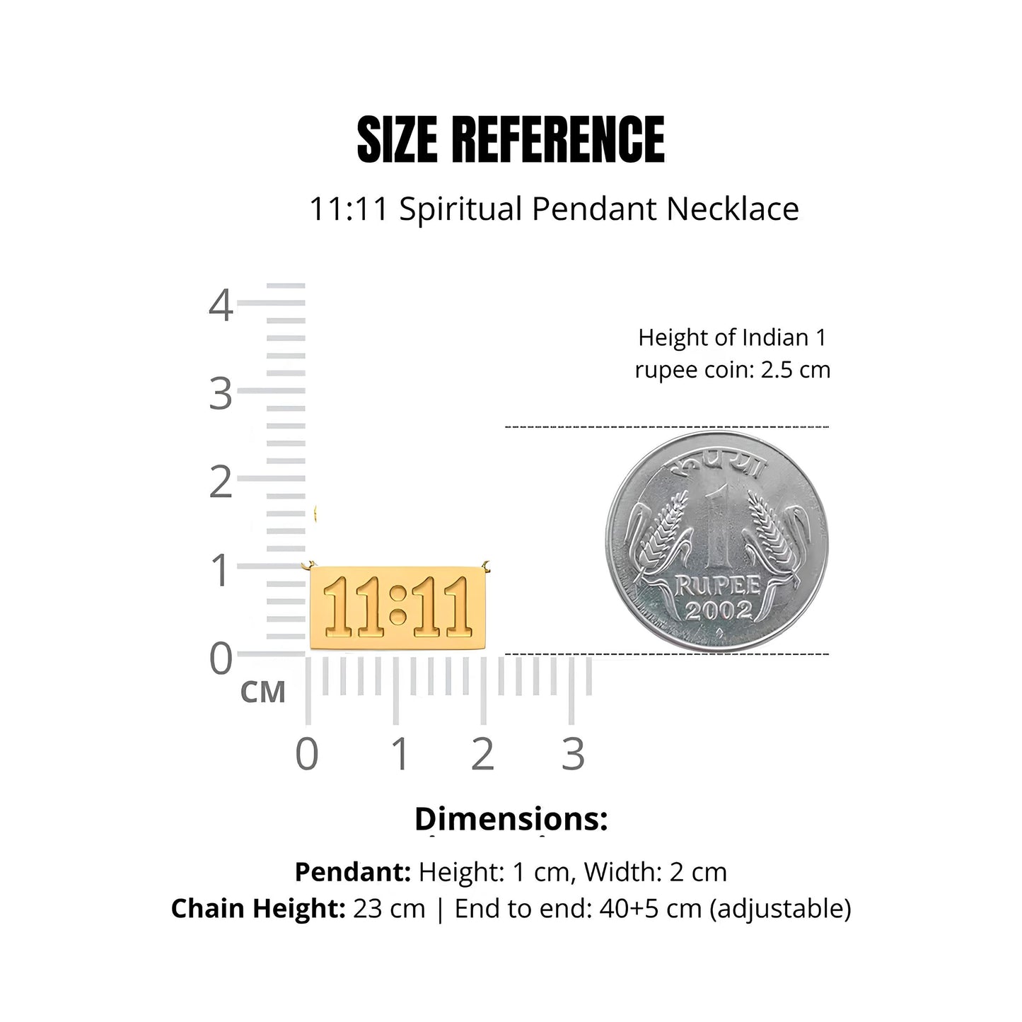 11:11 Angel Number Necklace