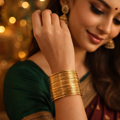 Wire Statement Kada Bangle Cuff