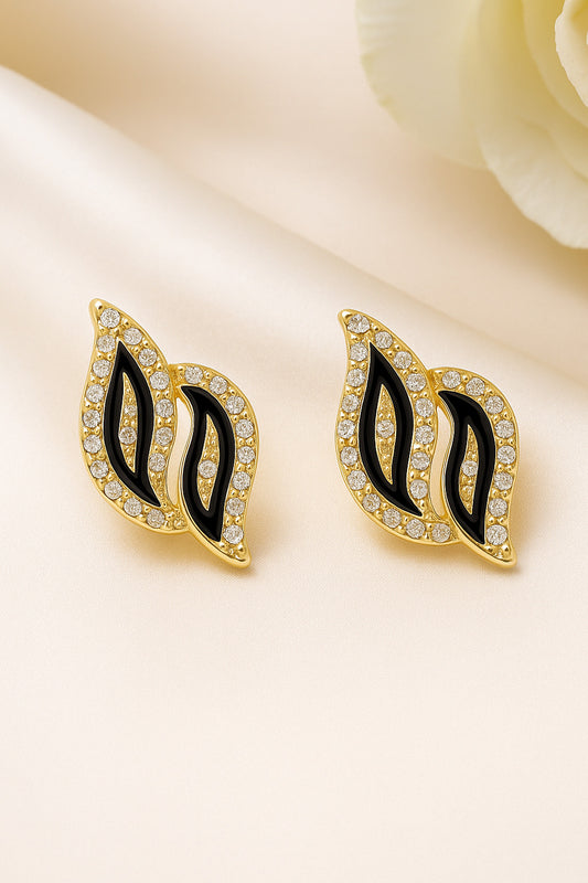 Leaf Stud Earrings