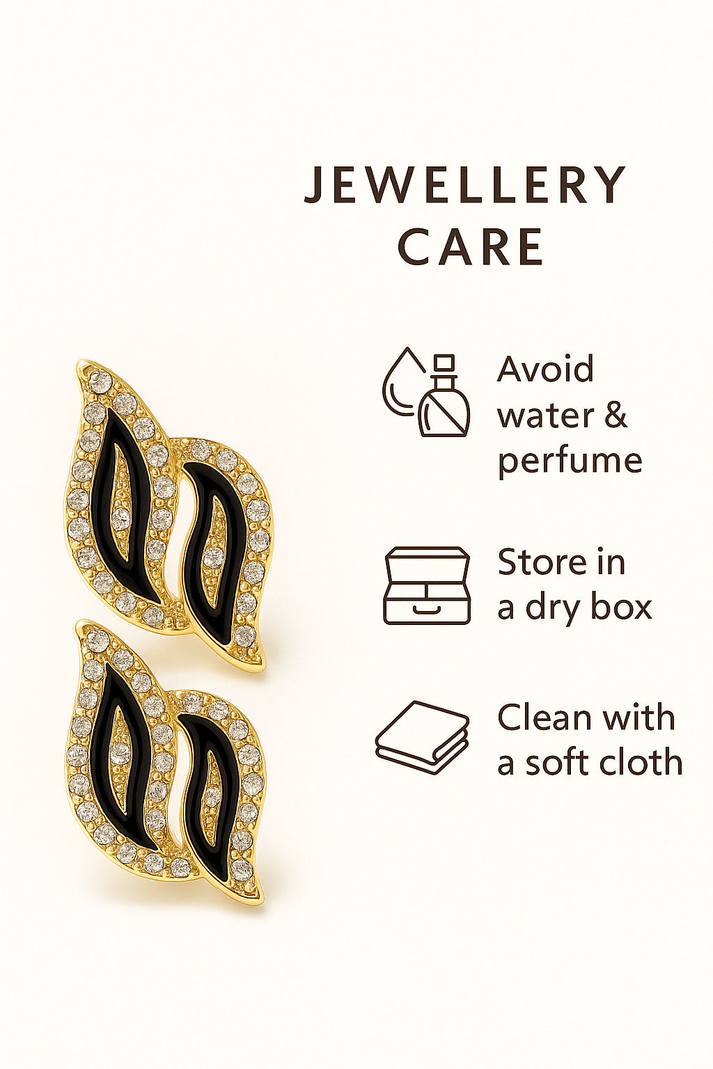 Leaf Stud Earrings