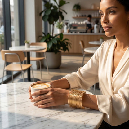 Wire Statement Kada Bangle Cuff