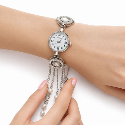 Silver Kashmiri Pull Bracelet