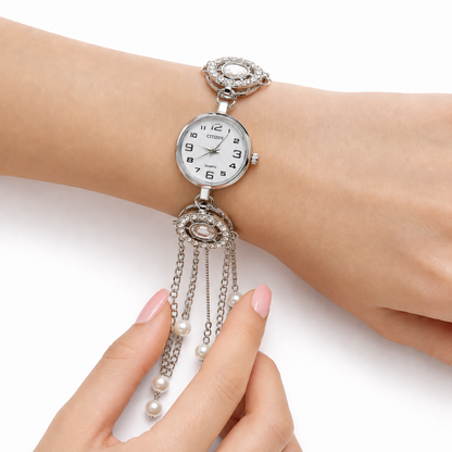 Silver Kashmiri Pull Bracelet