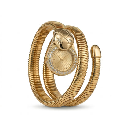 Serpenti Gold Dial Watch