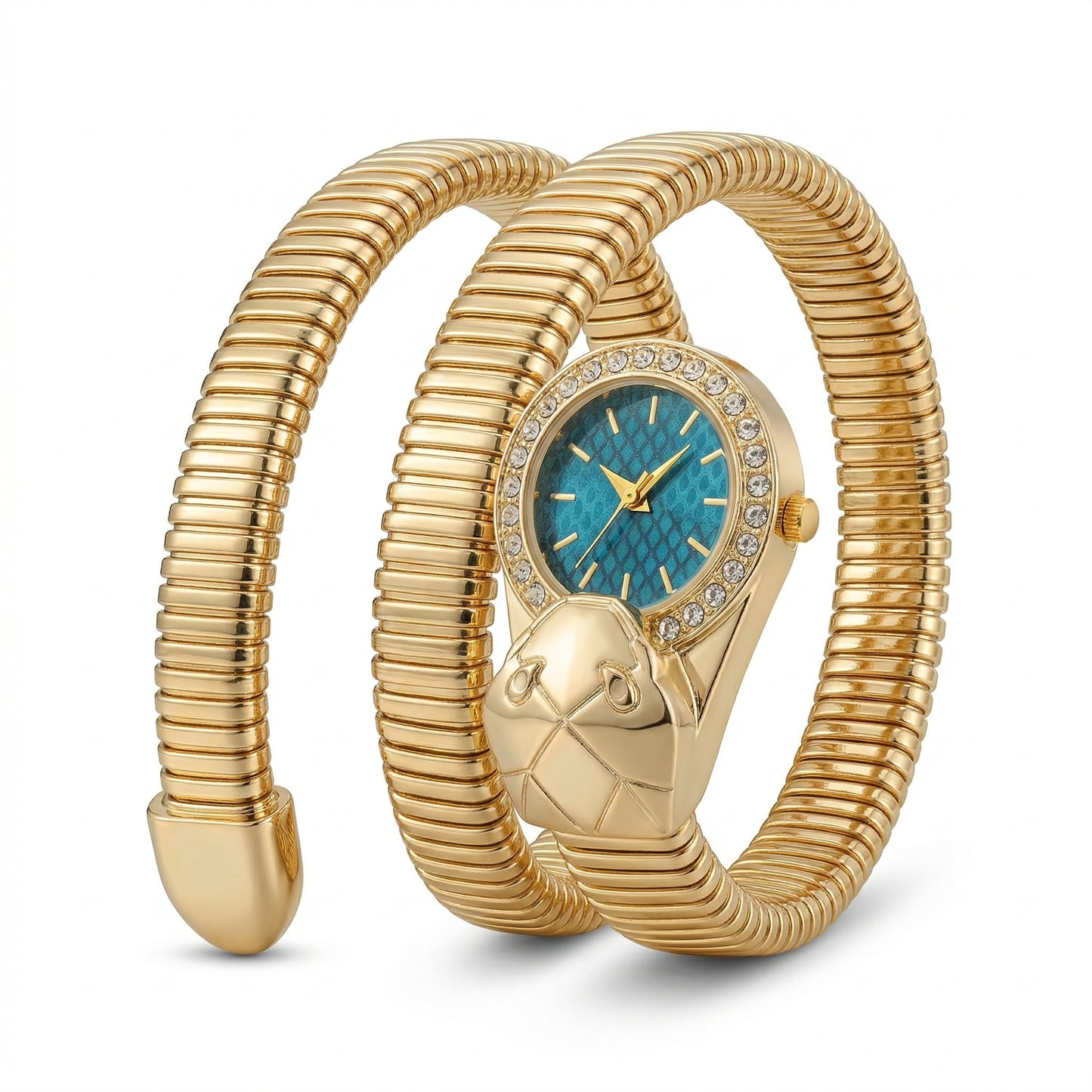 Serpenti Turquoise Dial Watch