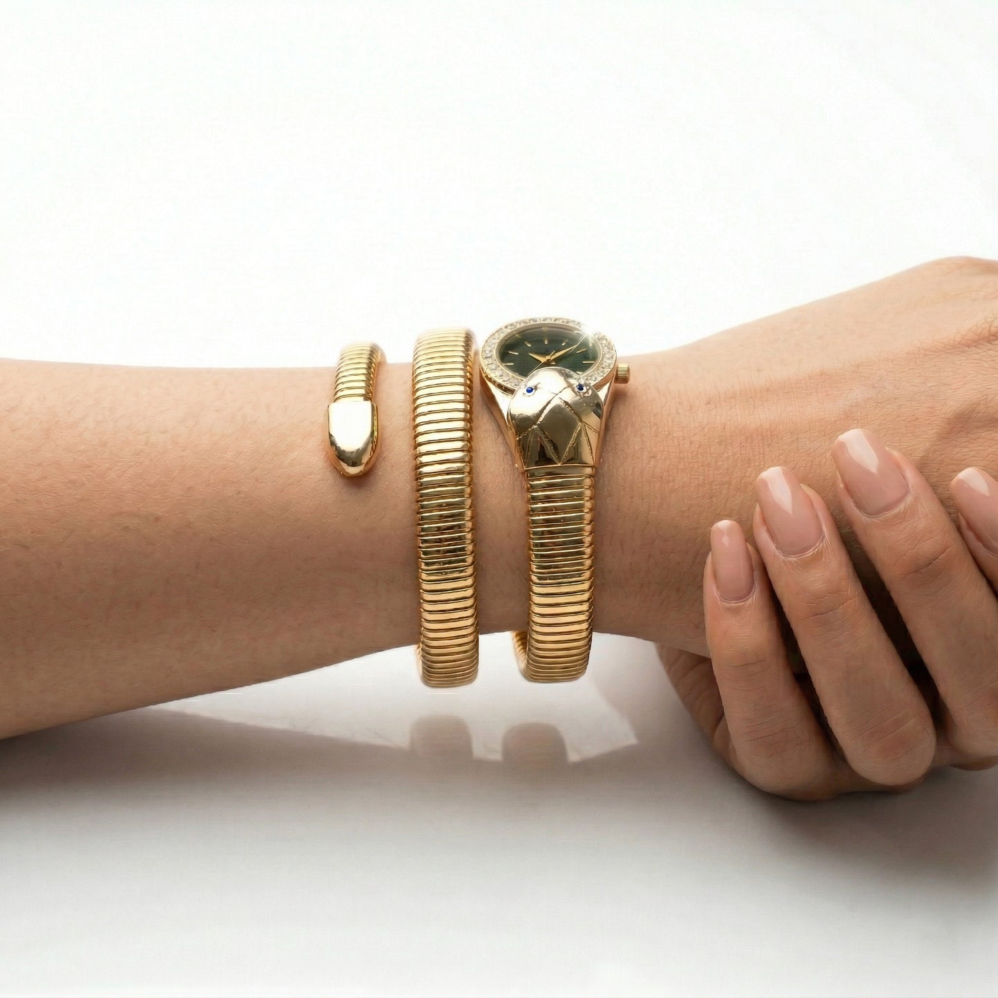 Serpenti Black Dial Watch