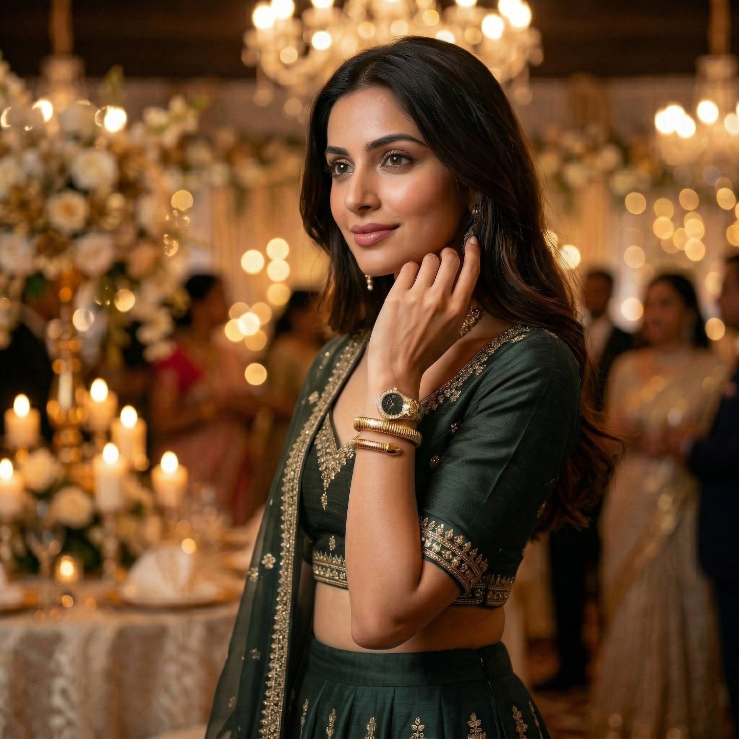 Serpenti Black Dial Watch