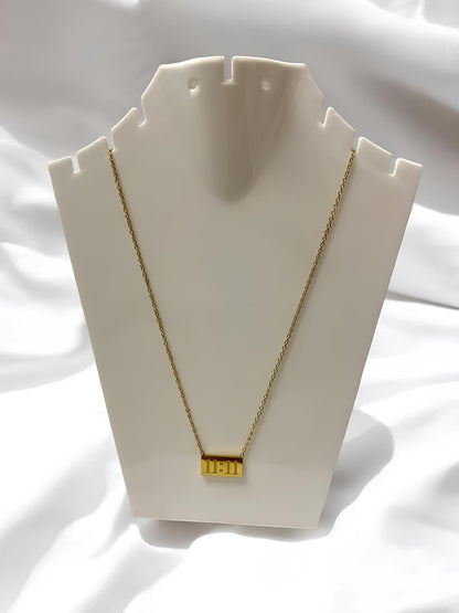 11:11 Angel Number Necklace