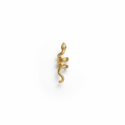 Gold Snake Statement Ring